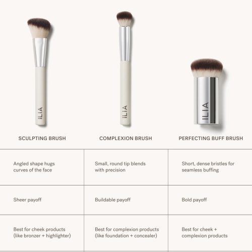 ILIA Cream Bronzer Sephora 2000x2000 Brush Comparison Grid 313ca34a c080 4eaf a9f4 c86320a55767