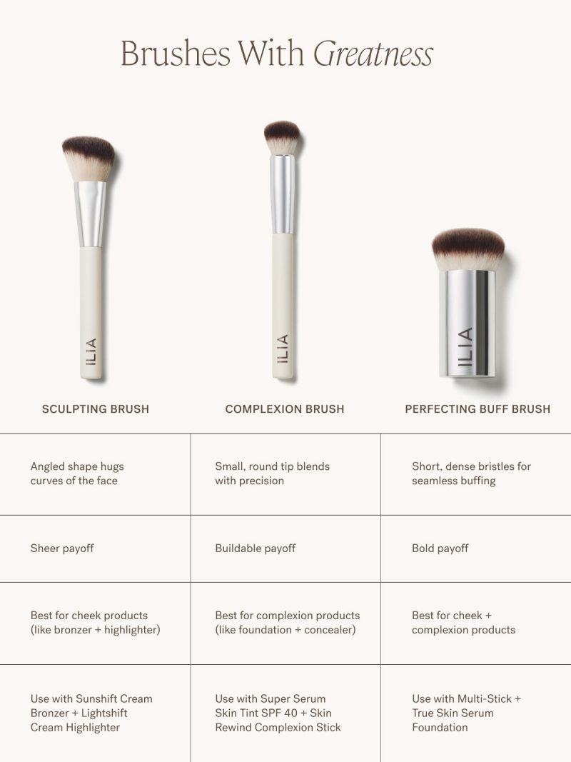 ILIA Cream Bronzer Sephora 2000x2000 Brush Comparison Grid 313ca34a c080 4eaf a9f4 c86320a55767